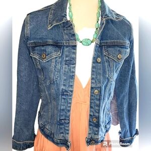 Abercrombie & Fitch Denim Jacket/Coat Women's Size Small
